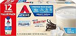 12 Count Atkins Creamy Vanilla Protein Shake $13.60 and more