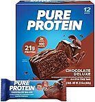 12-Count 1.76-Oz Pure Protein Bars (Various Flavors) from $12.10