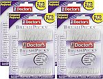 4-Pack 275-Count The Doctor's BrushPicks Interdental Toothpicks $9.59