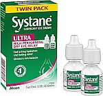 2-Count 0.33-Oz Systane Ultra Lubricant Eye Drops​ $10.32 and more