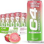 12-Pack 12-Oz Cellucor C4 Energy & Smart Energy Drinks $10