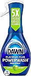 Dawn Platinum Powerwash Dish Spray 16 oz $2.79