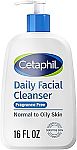 16 Oz Cetaphil Daily Sensitive Facial Cleanser $6.80