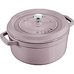 Staub 4-Quart Enameled Cast Iron Dutch Oven $129.99