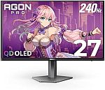 AOC Agon PRO AG276QZD2 27" OLED Tournament Gaming Monitor $399.99