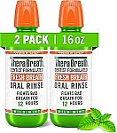 2-pack TheraBreath Fresh Breath Mouthwash 16 fl oz $7.37