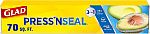 70 Sq Ft Glad Press'n Seal Plastic Food Wrap Roll $2.60