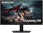 SAMSUNG 32" Odyssey G50D QHD Fast IPS Gaming Monitor $200 and more