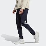 adidas men Essentials Single Jersey Tapered Badge of Sport Pants $10 + Free Shipping
