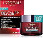 L'Oreal Paris Revitalift Triple Power Anti-Aging Face Moisturizer 2.55 Oz $40