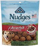 16-Oz Blue Buffalo Nudges Homestyle Natural Beef and Rice Dog Treats $4