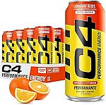 12-Pack 16-Oz C4 Energy Carbonated Zero Sugar Energy Drink $10.40