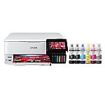 Epson EcoTank Photo ET-8500 Wireless Wide-Format Color All-in-One Supertank Printer $450 + $225 back in points