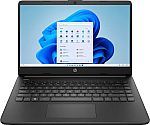 HP 14" Laptop: Celeron N4120, 4GB Memory, 128GB eMMC $139.99