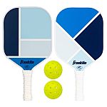 Franklin Sports 2-Player Pickleball Fiberglass Paddles and Ball Set $15