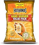 10 Count HotHands Hand Warmer Value Pack $4.99