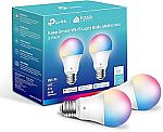 2-pack Kasa Full Color Changing Dimmable Smart Light Bulb (KL125P2) $12 and more