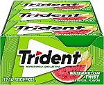 168 Count Trident Watermelon Twist Sugar Free Gum $5.83
