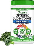 9.9-Oz Orgain Organic Green Superfoods + Probiotics Powder $6.17