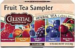 18 Celestial Seasonings Fruit Tea Sampler Herbal Tea Variety Pack $2.38
