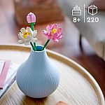 220-pc LEGO Lotus Flower (40647) $7.79