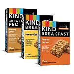 18-Count KIND Breakfast Bars (Variety Pack) $9.34