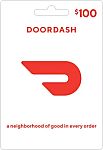 $100 DoorDash Gift Card $85 and more