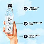 6-Count 1-Liter Icelandic Glacial Natural Spring Alkaline Water $11.25