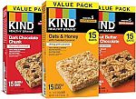 45-Count KIND Healthy Grains Bars, Variety Pack $12