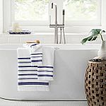 StyleWell Turkish Cotton 6-Piece Fringe Bath Towel Set $14.74 + free shipping