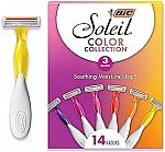 14-Count BIC Soleil Smooth Colors Women's Disposable Razors $9.37