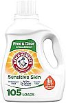 105 fl oz Arm & Hammer Liquid Laundry Detergent $5.59