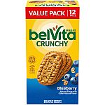 12-Pack belVita Crunchy Breakfast Biscuits (Blueberry) $5.51