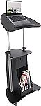 Techni Mobili Sit-to-Stand Rolling Adjustable Laptop Stand $39.99 and more