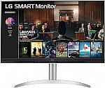 LG 32SQ730S 32" 4K UHD USB-C AirPlay 2 Smart Monitor $279.99