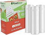 3-Pack 8"x20-Ft FoodSaver Vacuum Sealer Bags $18.49