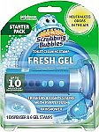 Scrubbing Bubbles Fresh Gel Toilet Bowl Cleaning Stamps Kit $3.66