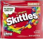 15.6 oz Skittles, Original Candy Sharing Size Bag $2.83