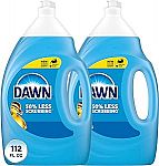 2-Count 56 Oz Dawn Dish Soap Ultra Dishwashing Liquid + $3 Credit $11.61