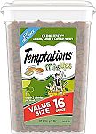 16 oz TEMPTATIONS MIXUPS Crunchy and Soft Cat Treats Catnip $3.83 and more
