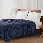 Berkshire Jacquard Faux Fur Blanket $7 + FS