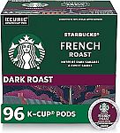96-Ct Starbucks K-Cup Coffee Pods $32