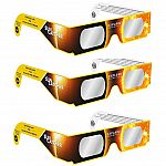 3-Count Explore Scientific Solar Eclipse Glasses $2