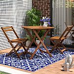 Wayfair - Big Outdoor Sale: 3 Piece Outdoor Hardwood Bistro Set $109.99 and more