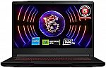MSI Thin GF63 15.6” FHD Gaming Laptop (i5-12450H RTX 2050 8GB 512GB)