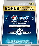 Prime Members: 44-Ct Crest 3D Whitestrips Teeth Whitening Strips $29.99