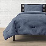 StyleWell 2-Piece Midnight Blue Stripe Jersey Knit Twin/Twin XL Comforter Set $15.74 Shipped