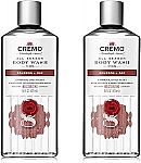 2-Pk Cremo Rich-Lathering Bourbon & Oak Body Wash 16 Oz $11