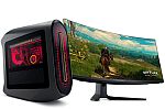 Dell Alienware Aurora R15 Gaming Desktop (Radeon RX 7900 XTX, Ryzen 9 7900X, 32GB 1TB) + 34" Curved QD-OLED Gaming Monitor $2820