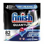82-Ct Finish Quantum Powerball Dishwasher Detergent Tablets $13.81